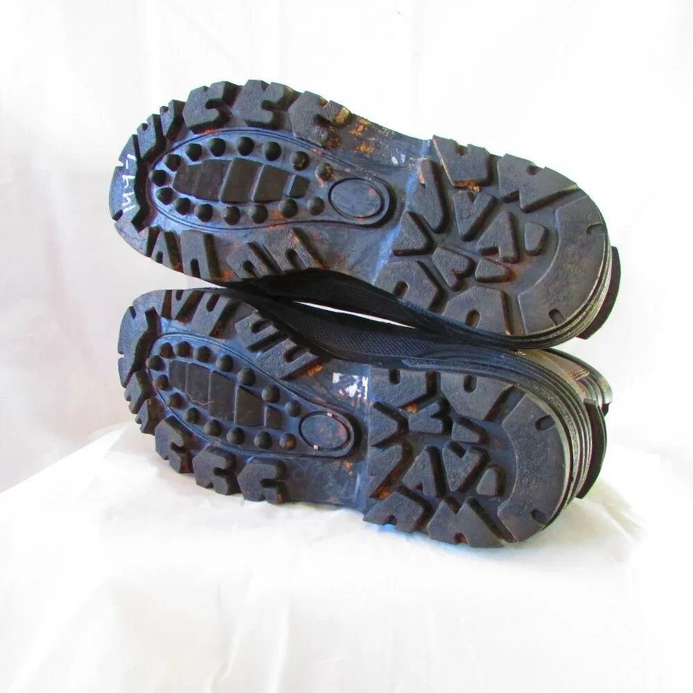 Crater Ridge Men's Brown and Black Rain & Snow Boots